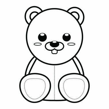 Soyut sevimli hayvan