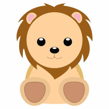 Soyut sevimli hayvan