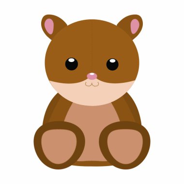 Soyut sevimli hayvan