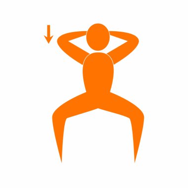 soyut fitness kişi