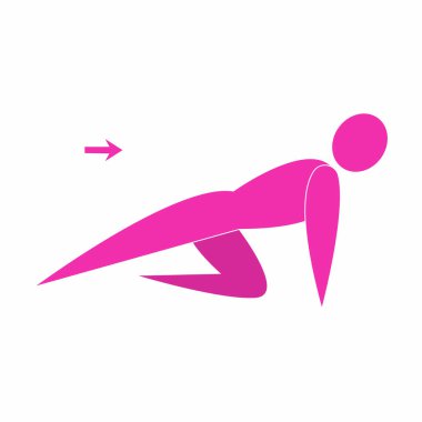 soyut fitness kişi