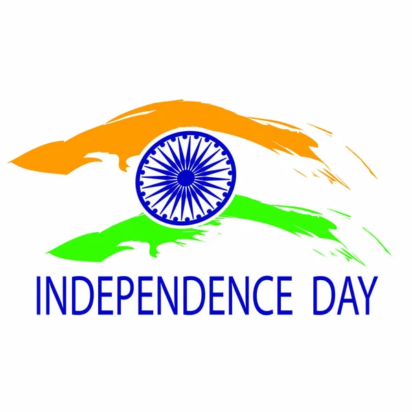 Hari Kemerdekaan India - Stok Vektor