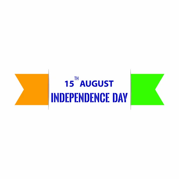 Hindistan 'ın Bağımsızlık Günü — Stok Vektör