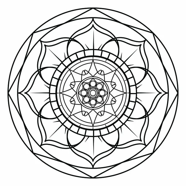 soyut şirin mandala