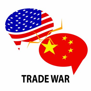 Ticaret savaş arka plan