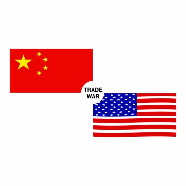 Ticaret savaş arka plan