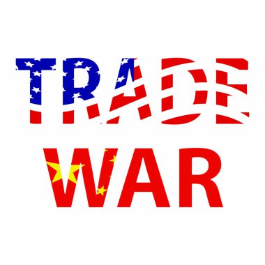 Ticaret savaş arka plan