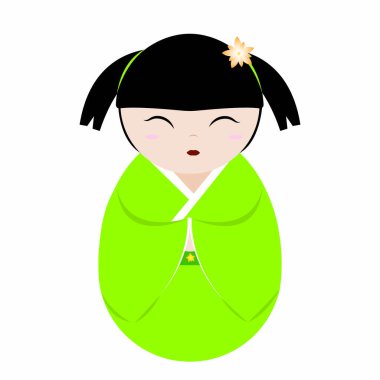 Sevimli geyşa karakter