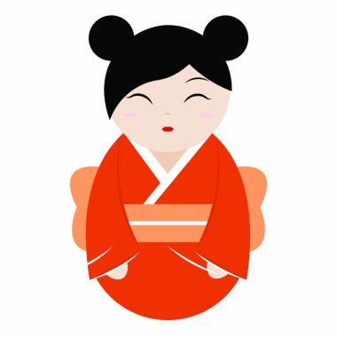 Sevimli geyşa karakter