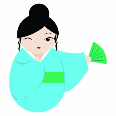 Sevimli geyşa karakter