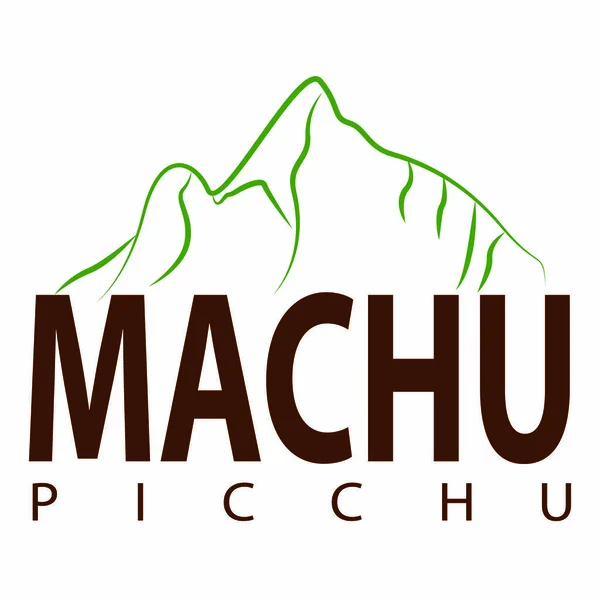 Machu picchu fundo — Vetor de Stock