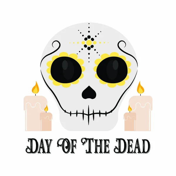 Tag der Toten — Stockvektor