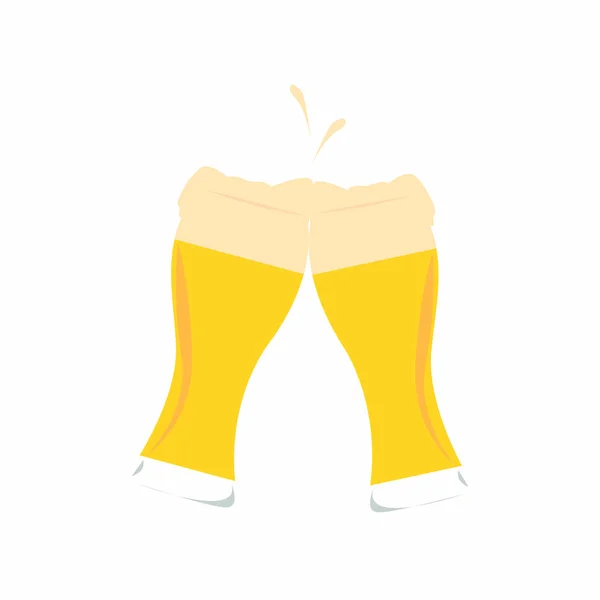 Abstraktes leckeres Bier — Stockvektor