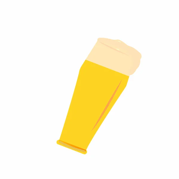 抽象的なおいしいビール — ストックベクタ