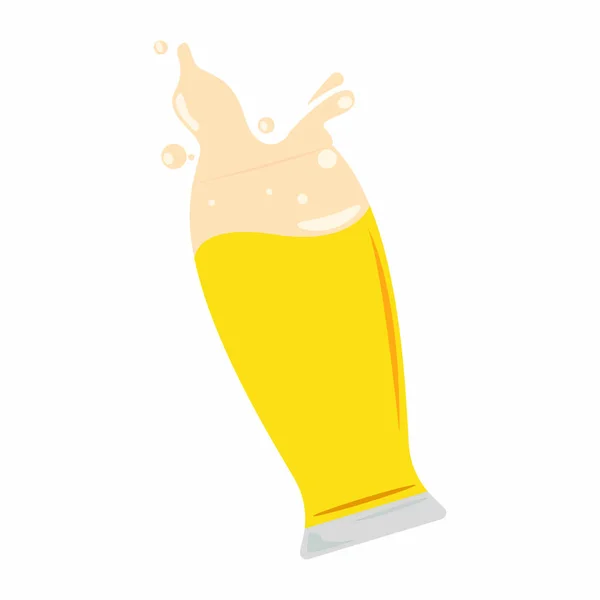 Abstracte heerlijk bier — Stockvector