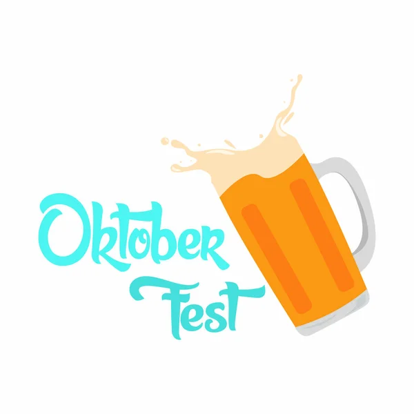 Hintergrund Oktoberfest-Party — Stockvektor