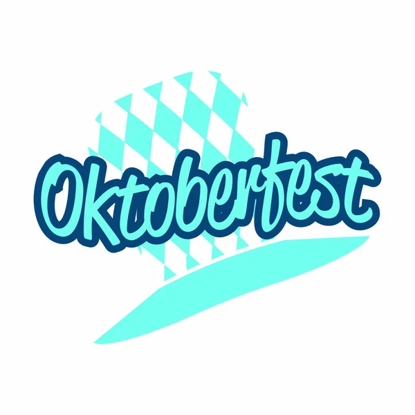Oktoberfest strana pozadí — Stockový vektor
