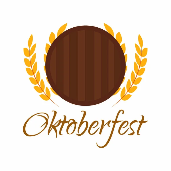 Hintergrund Oktoberfest-Party — Stockvektor