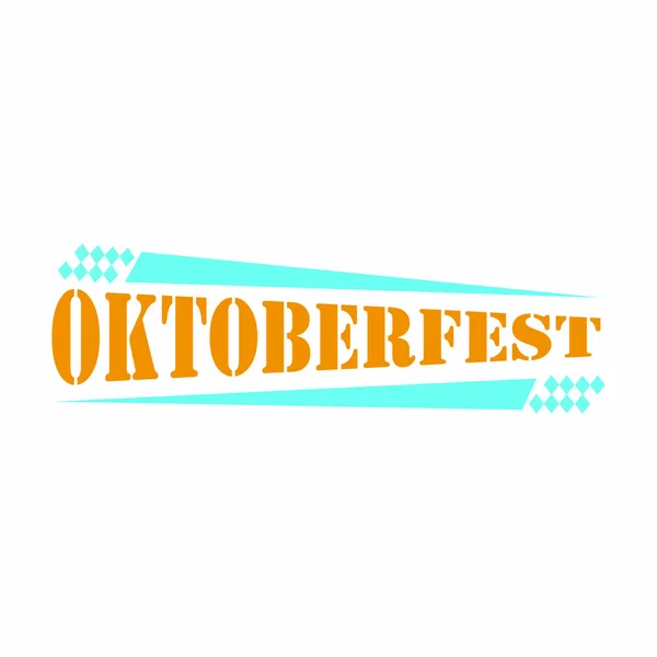 Fondo fiesta Oktoberfest — Vector de stock