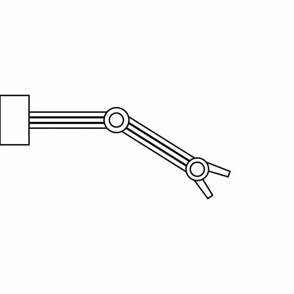 Mano astratta robot — Vettoriale Stock