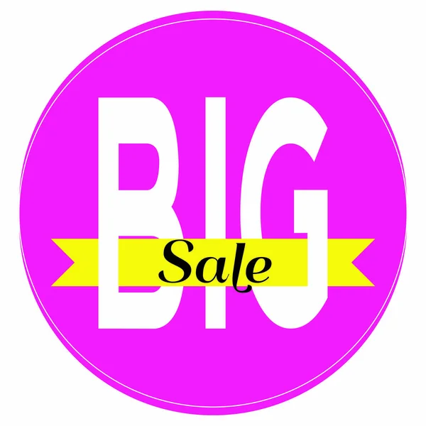 Big sale label — Stock Vector