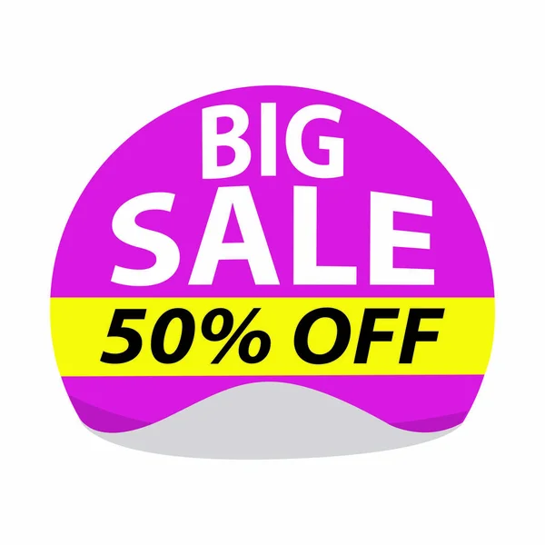 Big sale label — Stock Vector