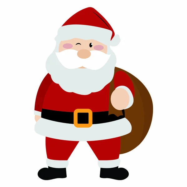 Personaje de Santa Claus — Archivo Imágenes Vectoriales