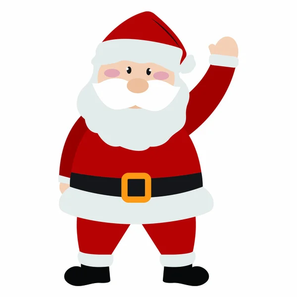 Santa claus karakter — Stockvector