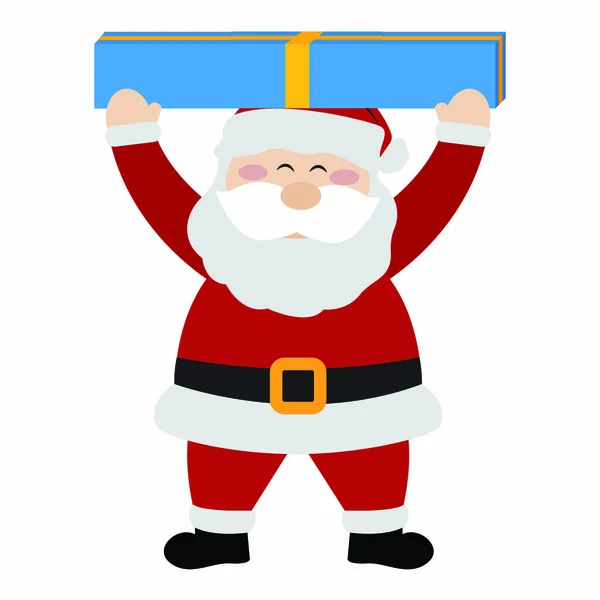 Santa claus karakter — Stockvector