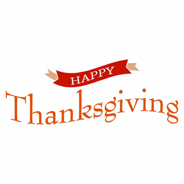 Happy thanksgiving day — Stock vektor