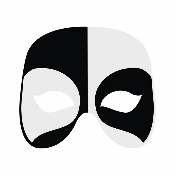 Απόκριες μάσκα κινουμένων σχεδίων — Διανυσματικό Αρχείο