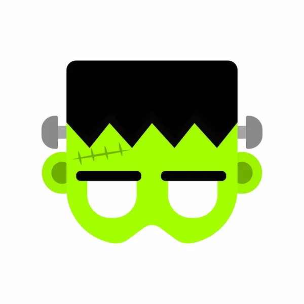 Halloween masker van de cartoon — Stockvector
