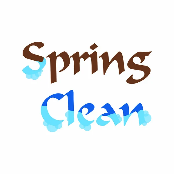 Fondo limpio de primavera — Vector de stock