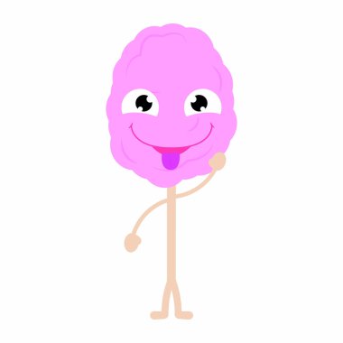 Soyut lezzetli şeker