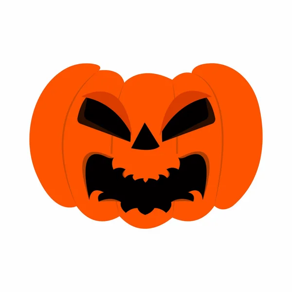 Máscara de Halloween de dibujos animados — Vector de stock