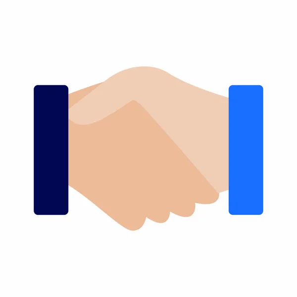 Handshake fechar negócio — Vetor de Stock