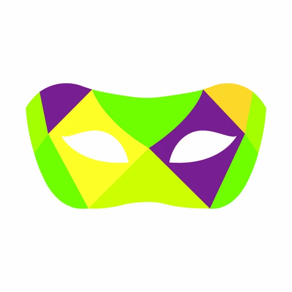 Barevné karnevalové masky — Stockový vektor