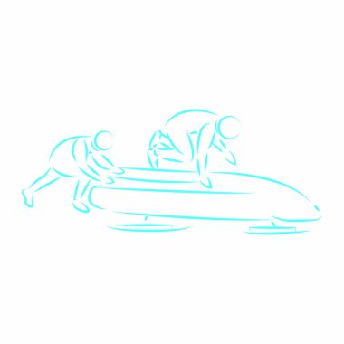 çizim anahat kış spor