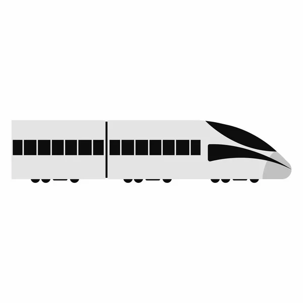Framifrån av ett tåg — Stock vektor
