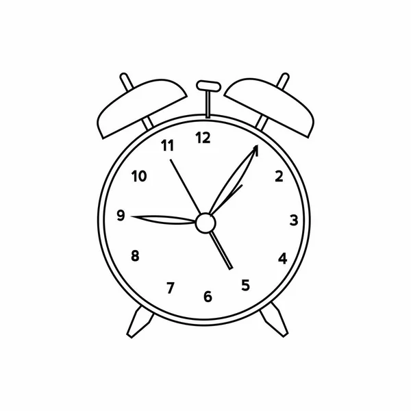 Reloj viejo abstracto — Vector de stock