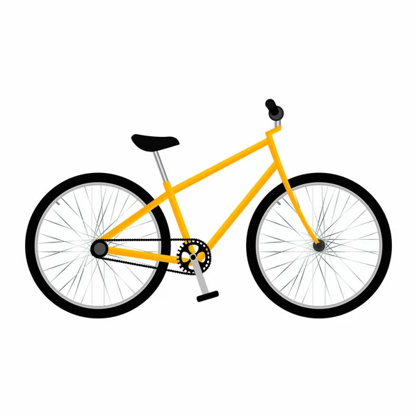 Side view of a bike — Stock Vector