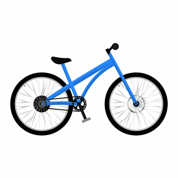 自行车的侧视图 — 图库矢量图片