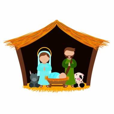 Sevimli çizgi yemlik