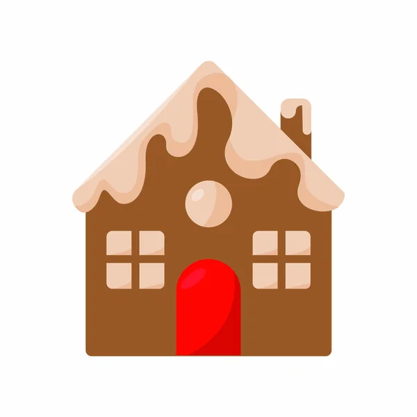 Leuke kerst Sticker — Stockvector