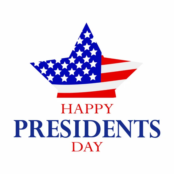 Ευτυχής Προέδρων Ημέρα — Διανυσματικό Αρχείο