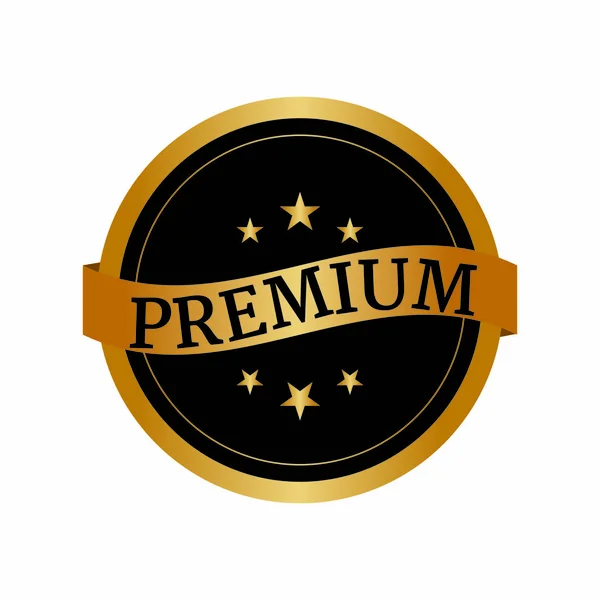 Αφηρημένη premium ετικέτα — Διανυσματικό Αρχείο