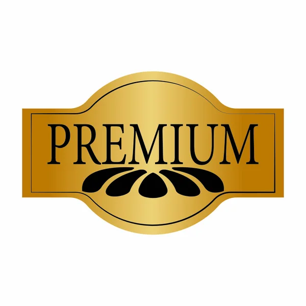 Abstraktes Premium-Label — Stockvektor