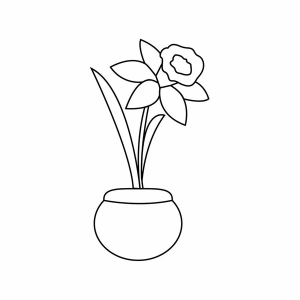 Leuke tekening plant — Stockvector