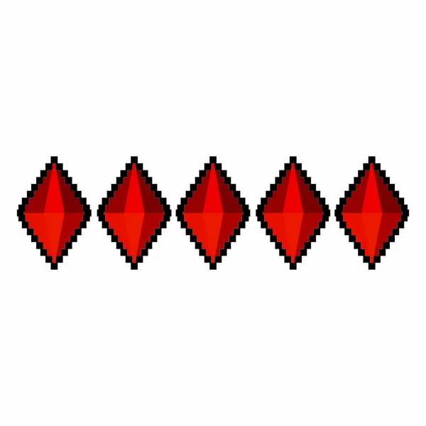 Chargement du jeu vidéo Pixel — Image vectorielle