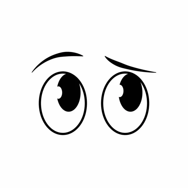 Espressione astratta degli occhi — Vettoriale Stock